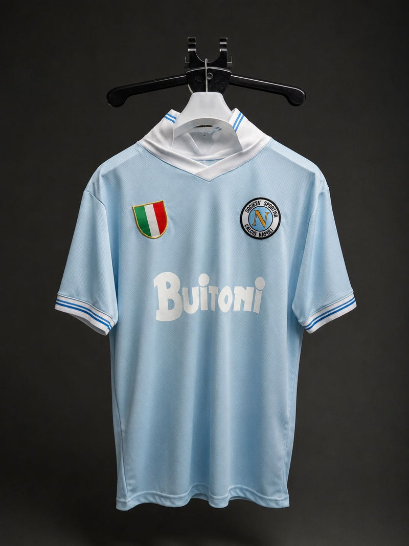 Napoli Azul Retro Maradona 1987