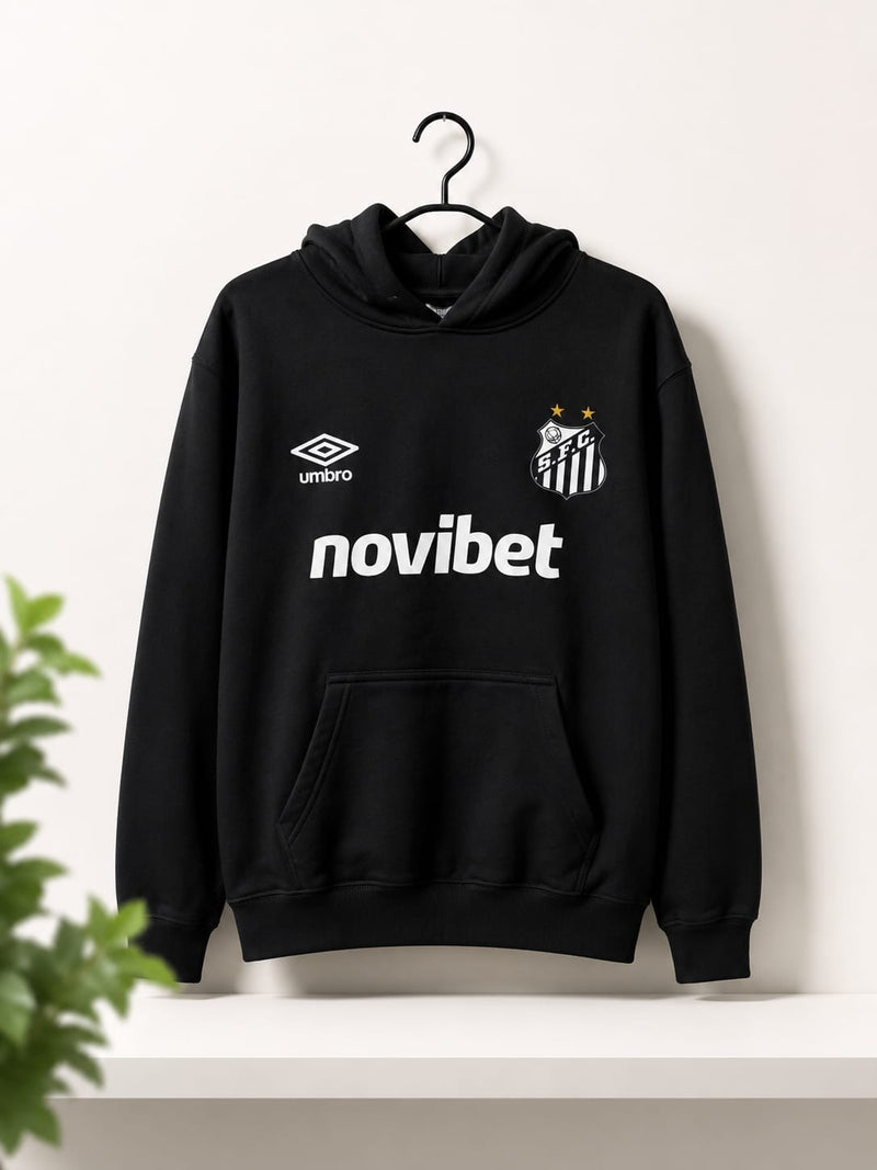 Moletom Santos Preto