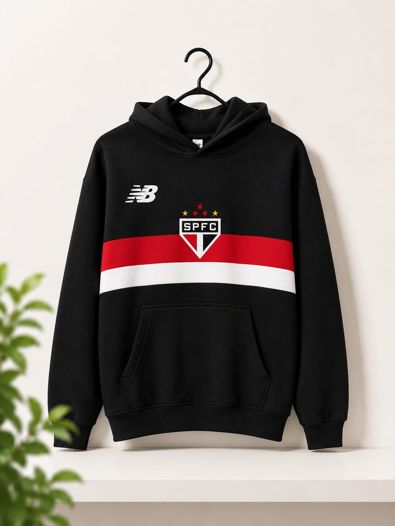 Moletom São Paulo Preto
