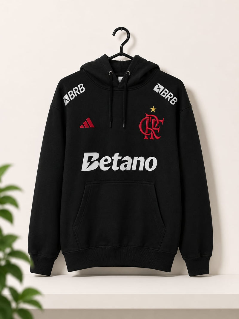 Moletom Flamengo Preto