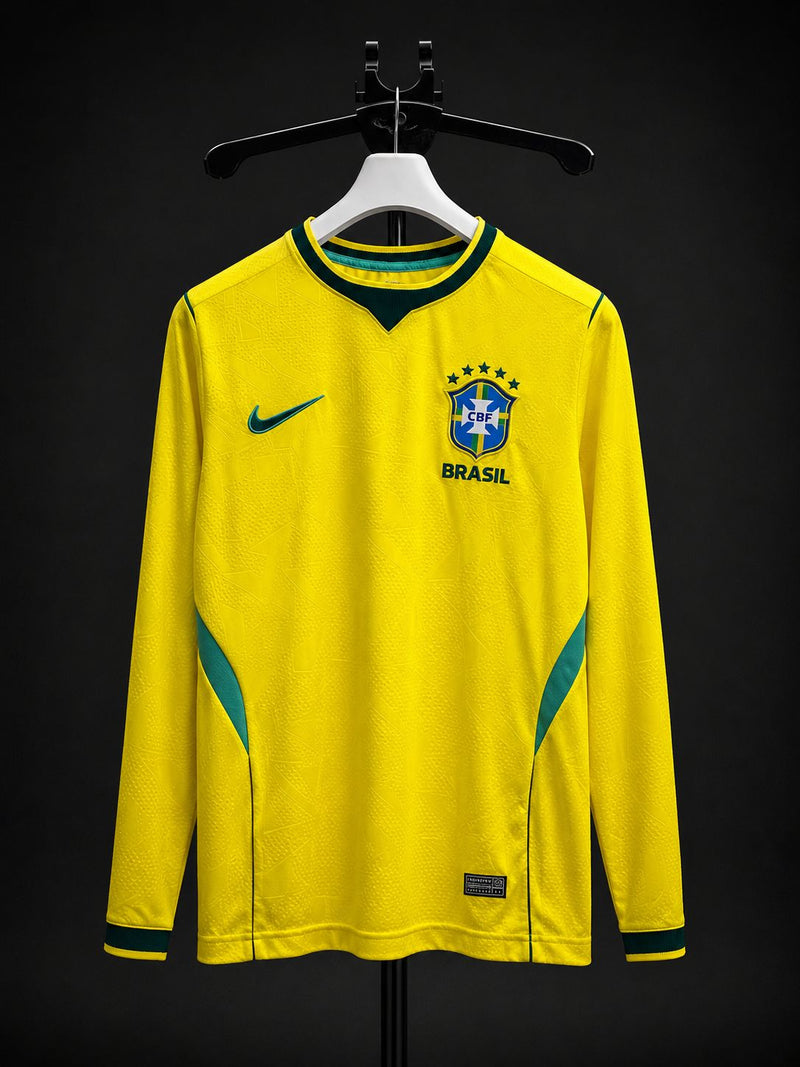 Brasil Amarela manga longa