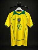 Retro Brasil Amarela Ronaldo 9 - nacional