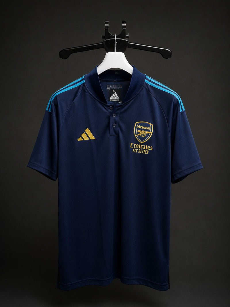Polo Arsenal azul escura