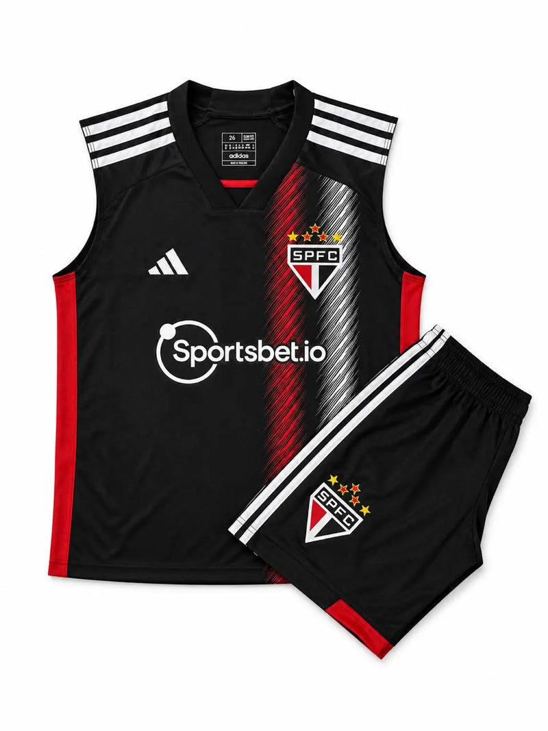 Conjunto Infantil São Paulo Preto